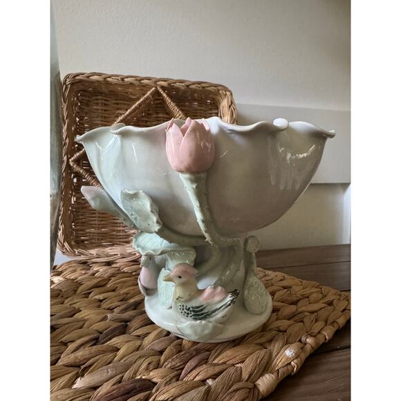 1950's Vintage Chinoiserie Chic Vintage Asian Decor Duck Eclectic Decor - Picture 4 of 10